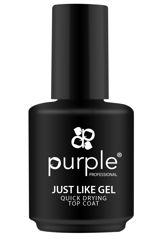 Just Like Gel Top Coat - Pipa Cosmetics Purple Professional®
