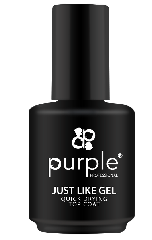 Just Like Gel Top Coat - Pipa Cosmetics Purple Professional®