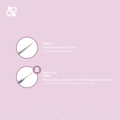 Kit Brushes 1 - Pipa Cosmetics Purple Professional®