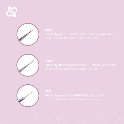 Kit Brushes 1 - Pipa Cosmetics Purple Professional®