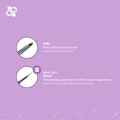 Kit Brushes 3 - Pipa Cosmetics Purple Professional®