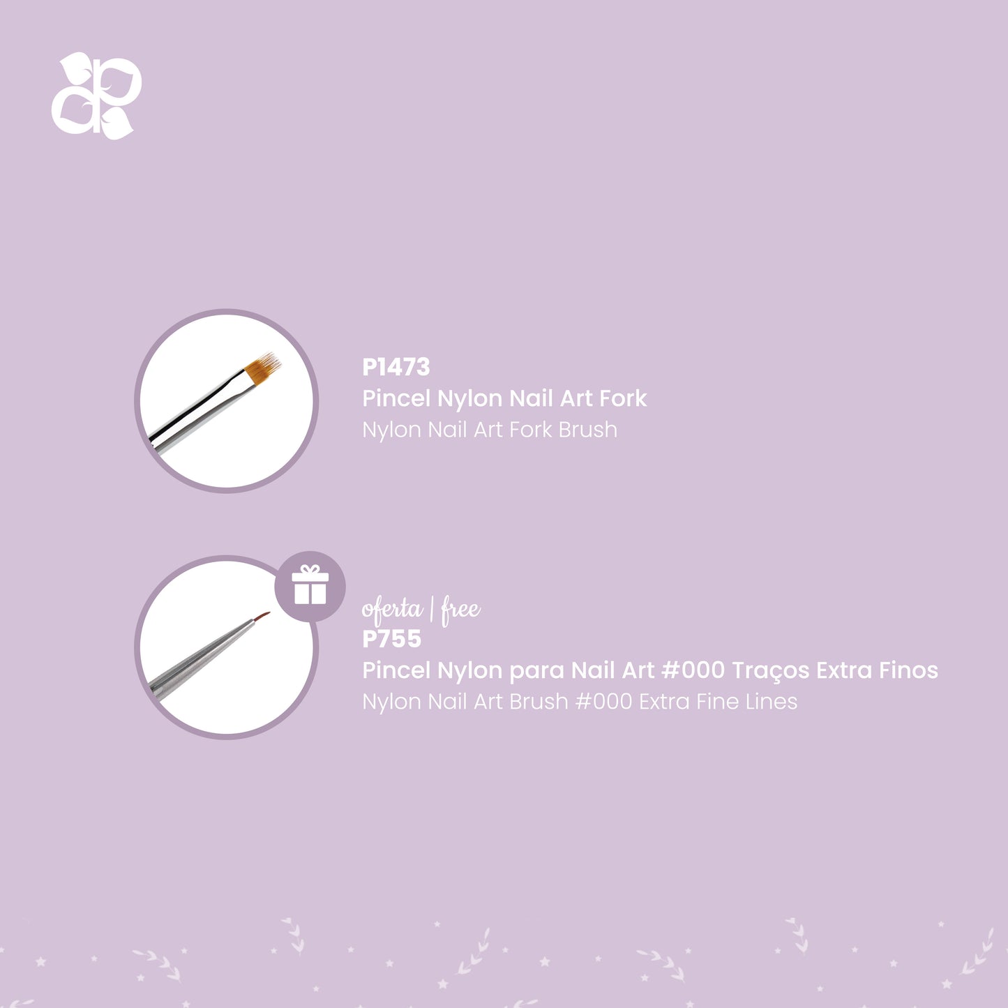 Kit Brushes 4 - Pipa Cosmetics Purple Professional®