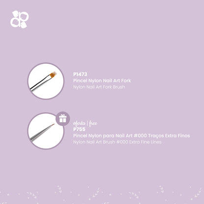 Kit Brushes 4 - Pipa Cosmetics Purple Professional®