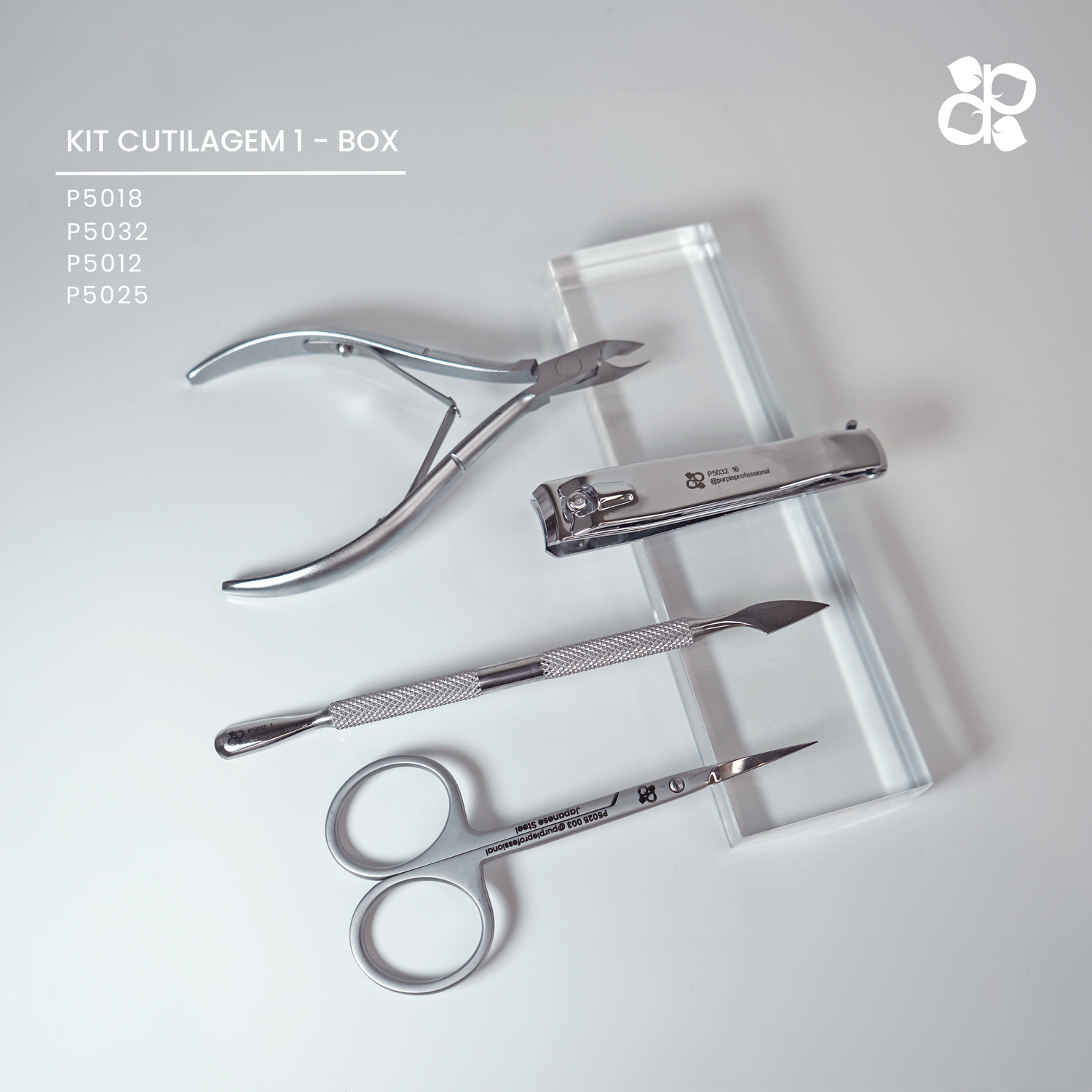 Kit Cutilage 1 - Pipa Cosmetics Purple Professional® 