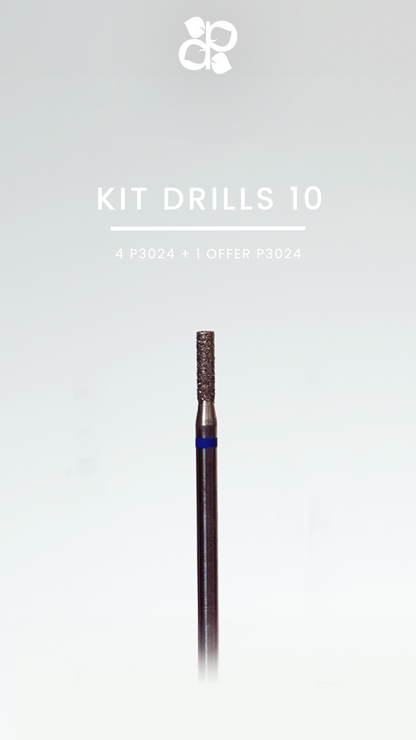 Kit Drills 10 - Pipa Cosmetics Purple Professional®