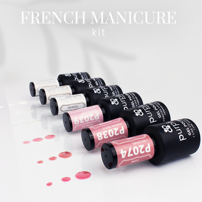 Kit French Manicure - Pipa Cosmetics Purple Professional®