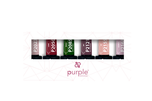 Kit Gel Polish 4 - Pipa Cosmetics Purple Professional®