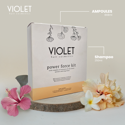 Kit Power Force - Pipa Cosmetics Violet Hair Cosmetics®