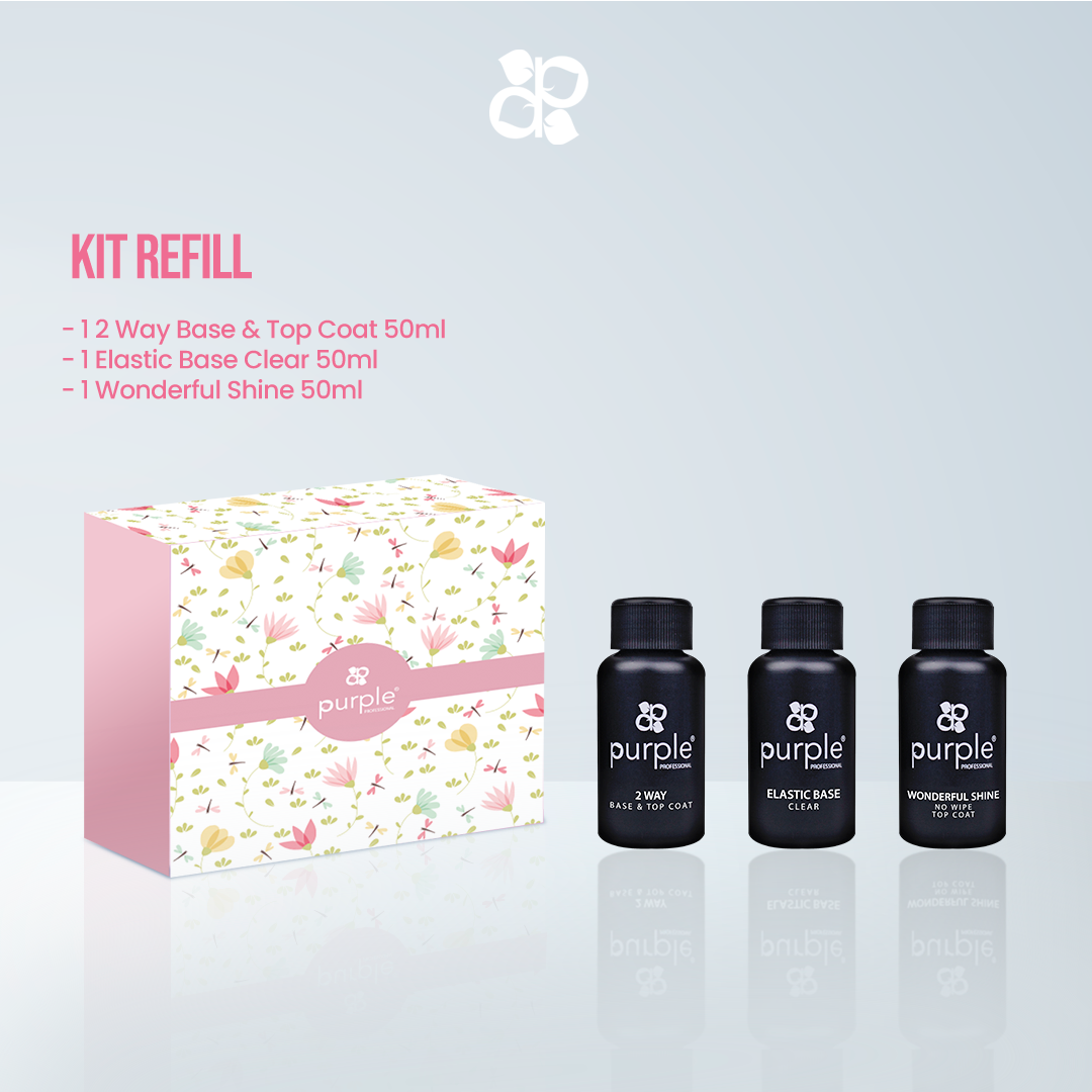 Kit Refill - Pipa Cosmetics Purple Professional®