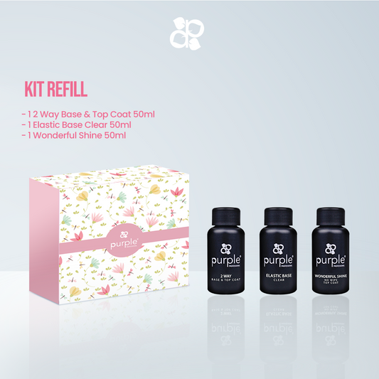 Kit Refill - Pipa Cosmetics Purple Professional®