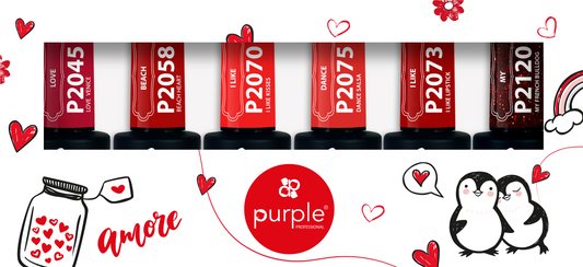 Kit S. Valentim Collection - Pipa Cosmetics Purple Professional®