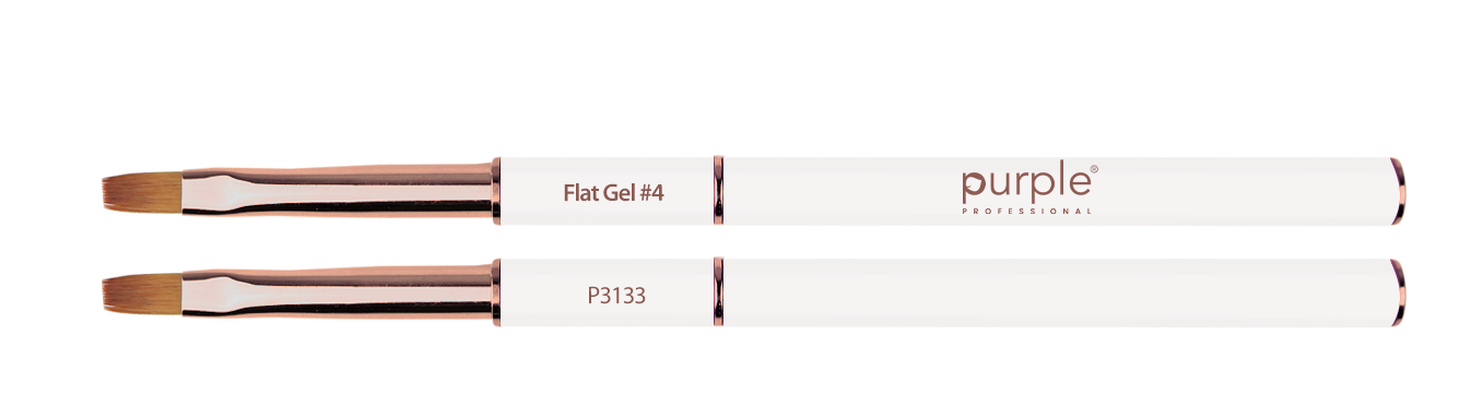 Flat Gel Brush #4 - Pipa Cosmetics