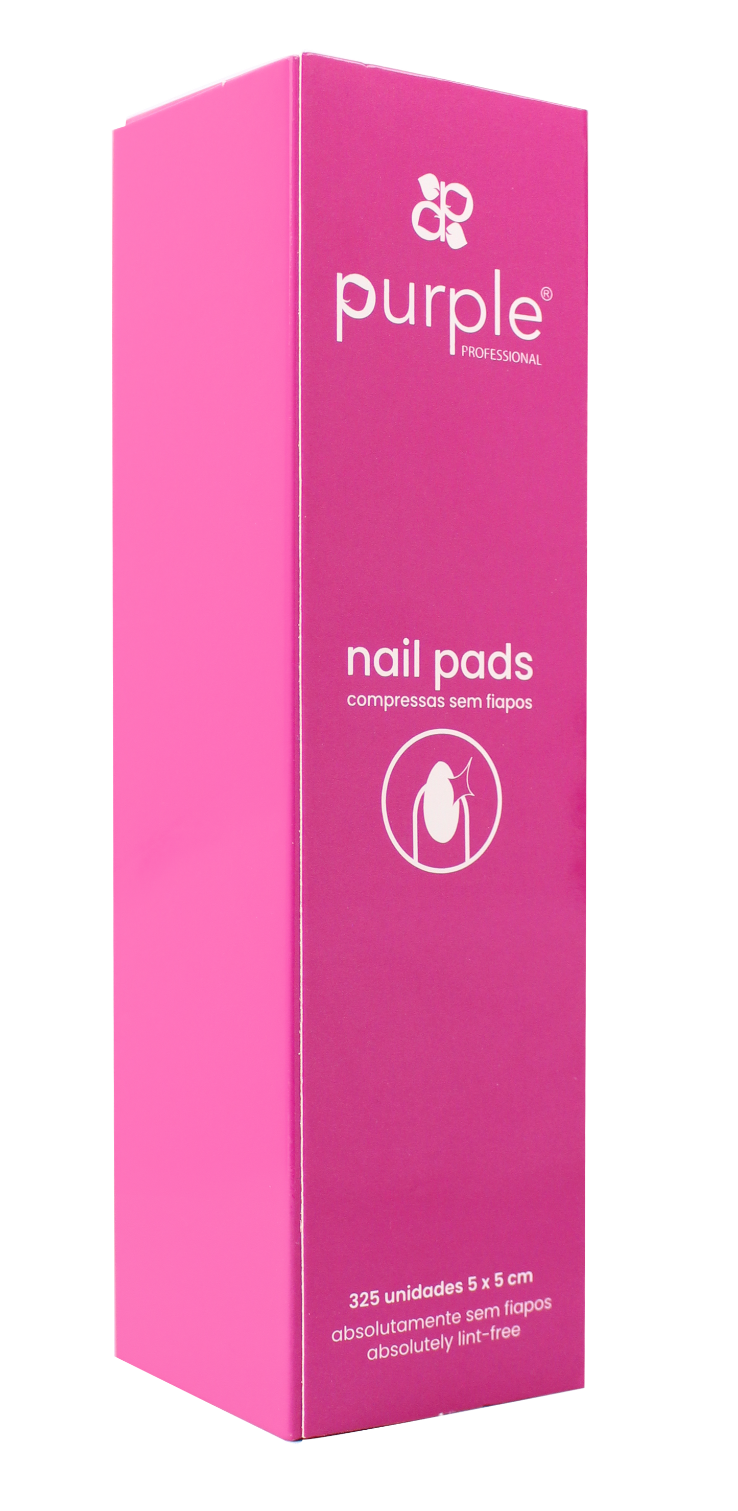 Lint Free Nail Pads - Pipa Cosmetics Purple Professional®