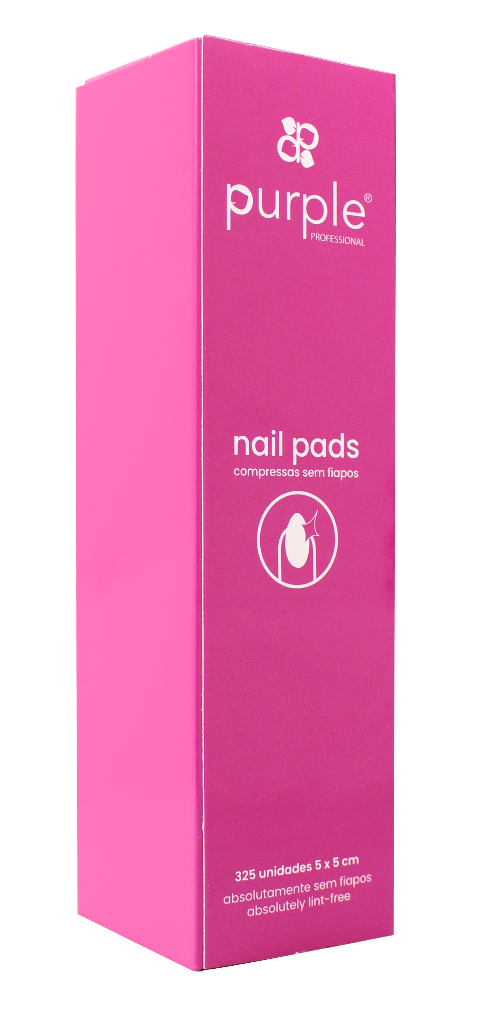 Lint Free Nail Pads - Pipa Cosmetics Purple Professional®