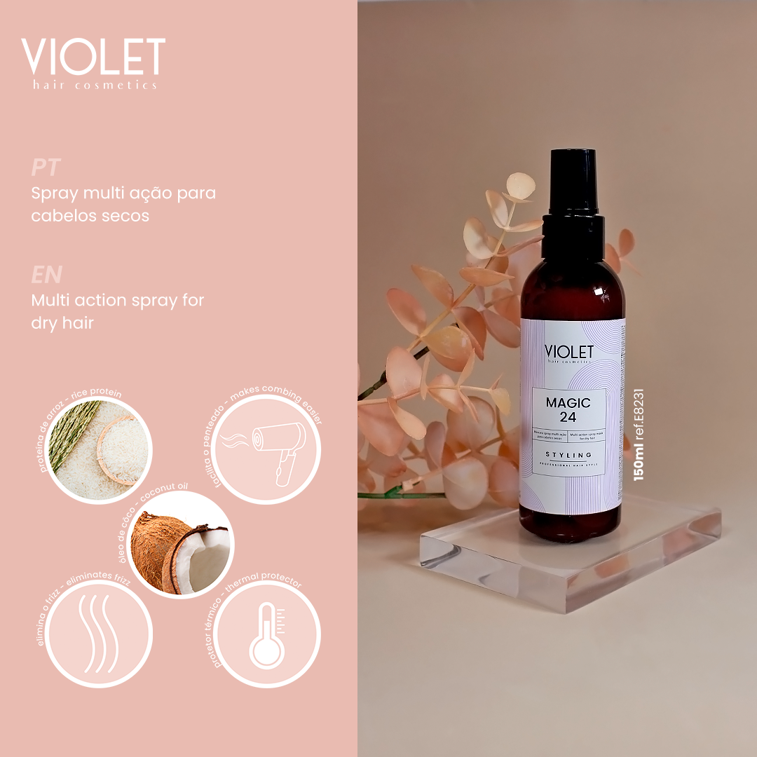 Magic 24 - Pipa Cosmetics Violet Hair Cosmetics®