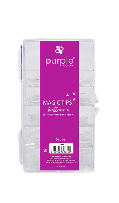 Magic Tips Ballerina Long - Pipa Cosmetics Purple Professional® 