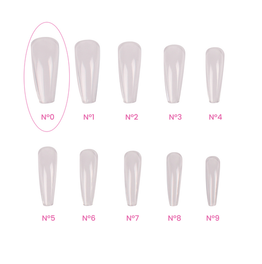 Magic Tips Ballerina Long Recargas Nº0 - Pipa Cosmetics Purple Professional®