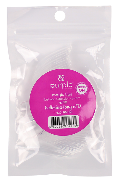 Magic Tips Ballerina Long Recargas Nº0 - Pipa Cosmetics Purple Professional®