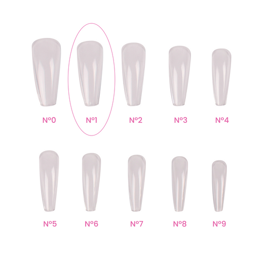 Magic Tips Ballerina Long Recargas Nº1 - Pipa Cosmetics Purple Professional®