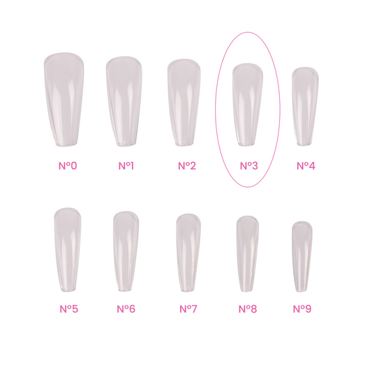 Magic Tips Ballerina Long Recargas Nº3 - Pipa Cosmetics Purple Professional®