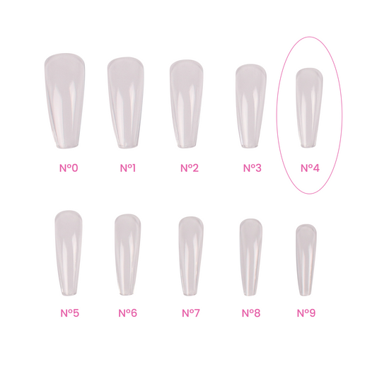 Magic Tips Ballerina Long Recargas Nº4 - Pipa Cosmetics Purple Professional®