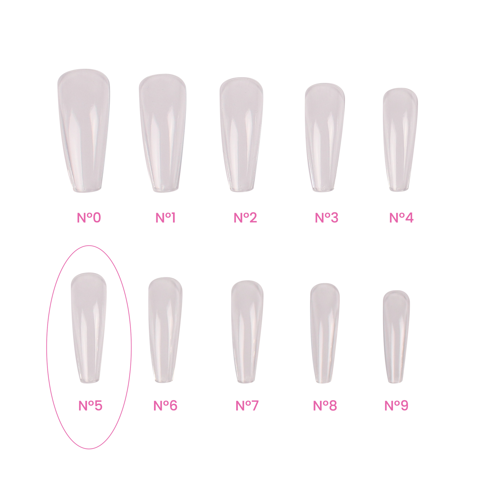 Magic Tips Ballerina Long Recargas Nº5 - Pipa Cosmetics Purple Professional®