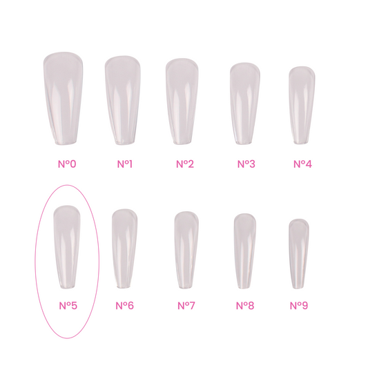 Magic Tips Ballerina Long Recargas Nº5 - Pipa Cosmetics Purple Professional®