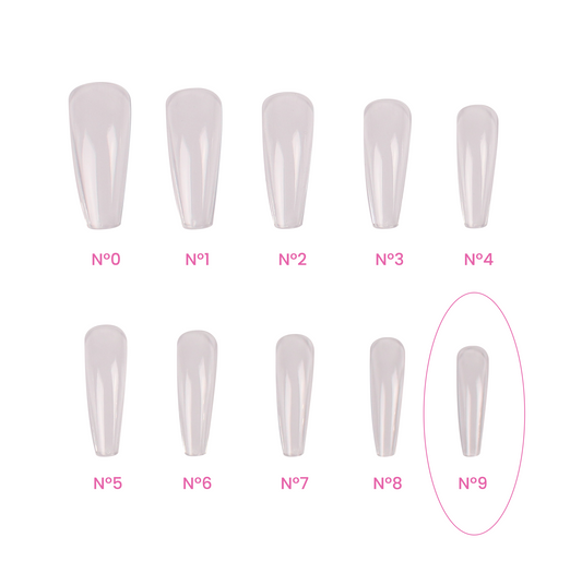Magic Tips Ballerina Long Recargas Nº9 - Pipa Cosmetics Purple Professional®