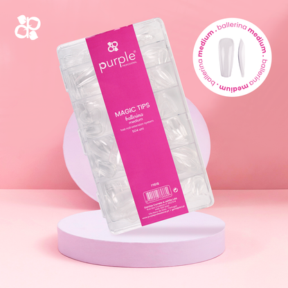Magic Tips Ballerina Medium - Pipa Cosmetics Purple Professional®