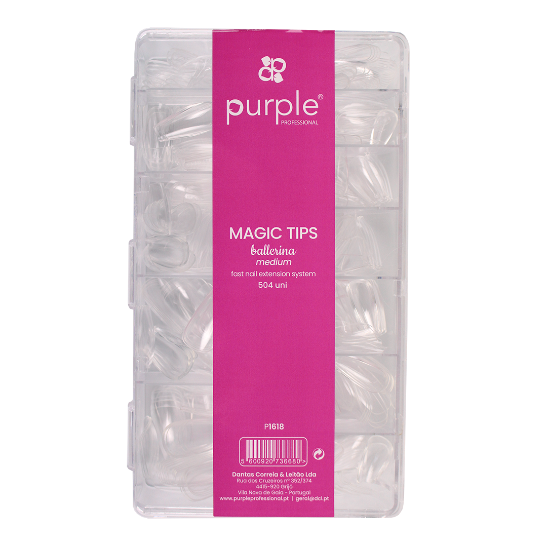 Magic Tips Ballerina Medium - Pipa Cosmetics Purple Professional®