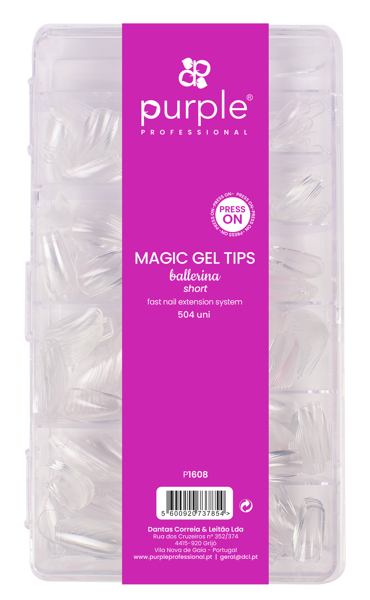Magic Tips Ballerina Short - Pipa Cosmetics Purple Professional®