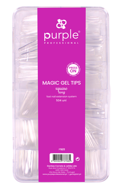 Magic Tips Square Long - Pipa Cosmetics Purple Professional®