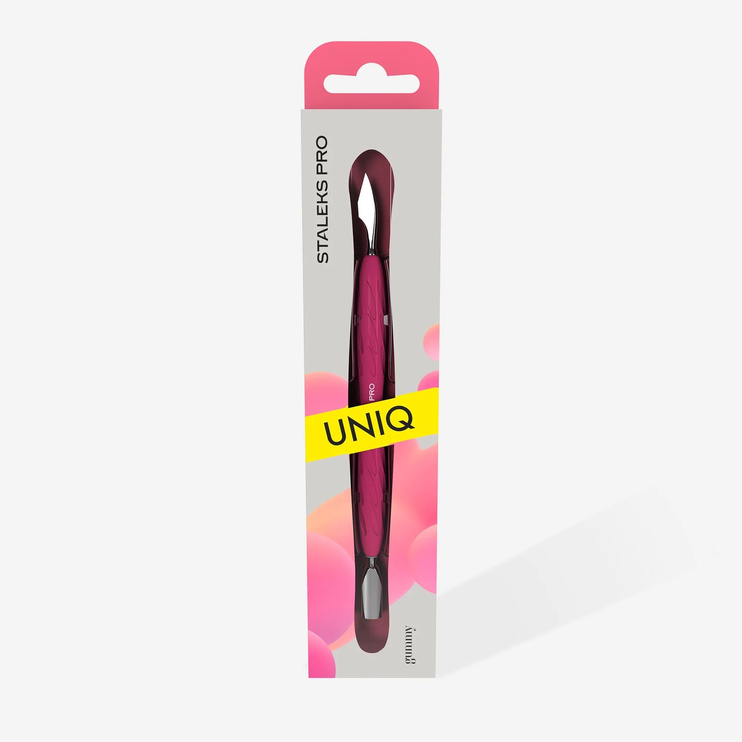 Manicure Squeezer with Silicone Handle "Gummy" UNIQ 10 TYPE 3 - Pipa Cosmetics Staleks Pro