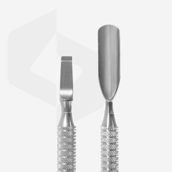 Manicure pusher EXPERT 30 TYPE 5 (rounded wide  pusher and straight wide blade) - Pipa Cosmetics Staleks Pro