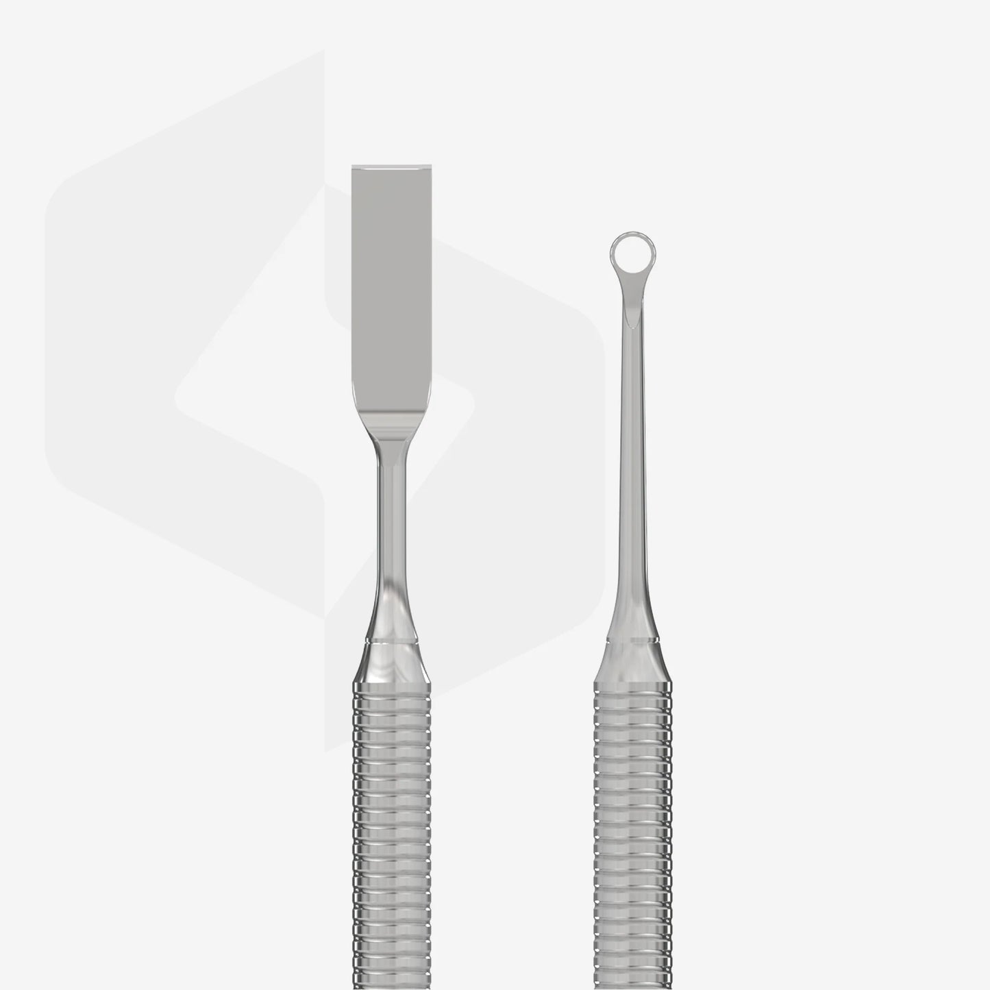 Manicure spatula (straight flat pusher + ring) Staleks Pro Expert 51 Type 1 - Pipa Cosmetics Staleks Pro