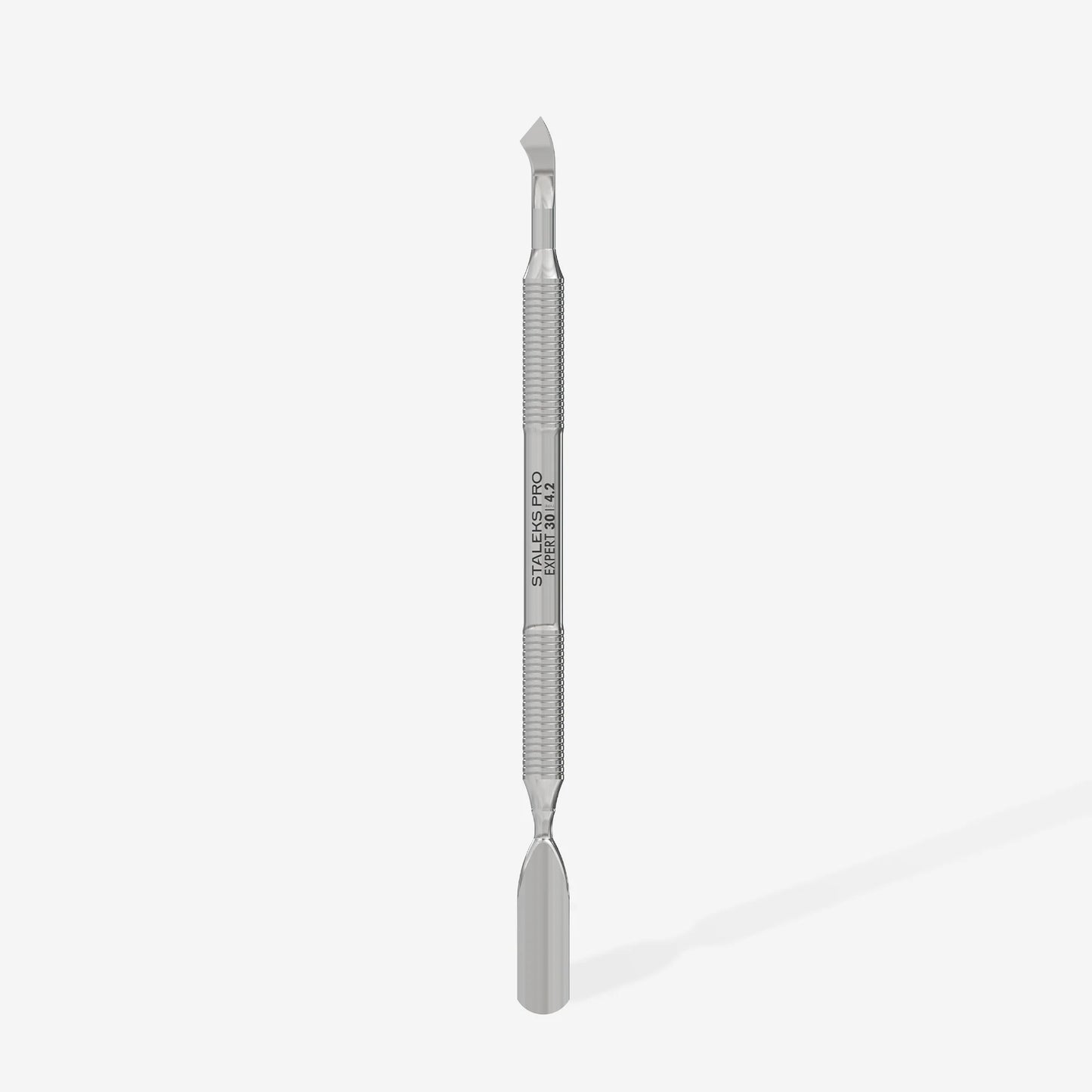Manicure spatula (wide rounded pusher + curved spatula) Staleks Pro Expert 30 Type 4.2 - Pipa Cosmetics Staleks Pro