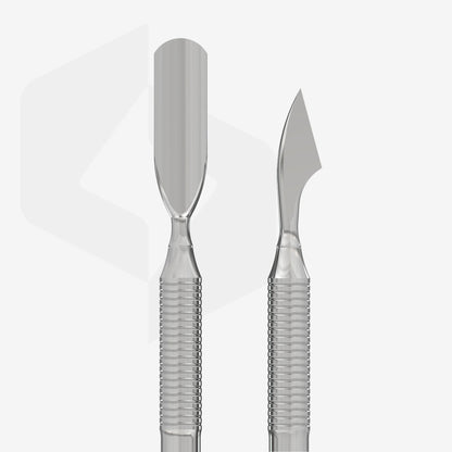 Manicure spatula (wide rounded pusher + hatchet) Staleks Pro Expert 30 Type 3 - Pipa Cosmetics Staleks Pro