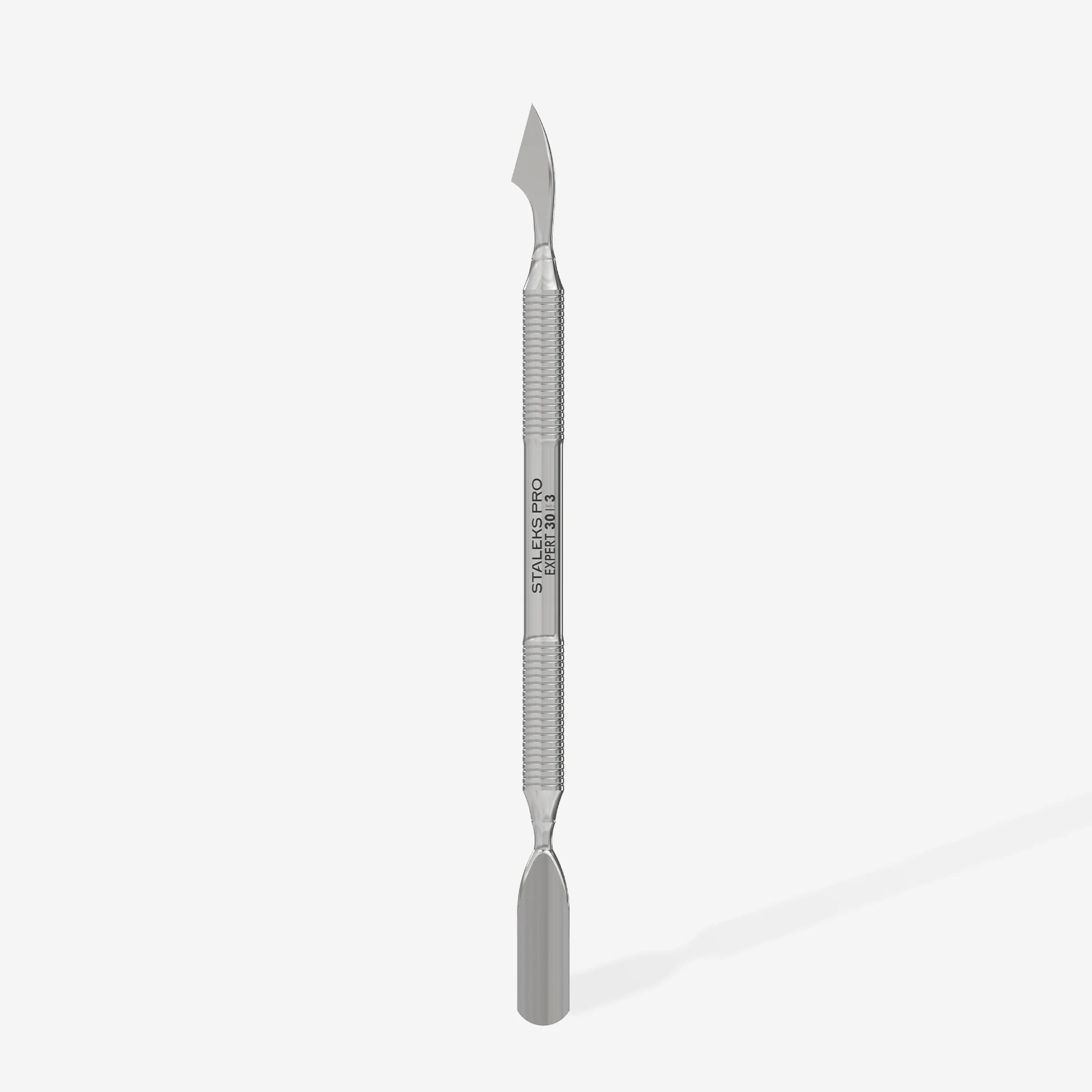 Manicure spatula (wide rounded pusher + hatchet) Staleks Pro Expert 30 Type 3 - Pipa Cosmetics Staleks Pro