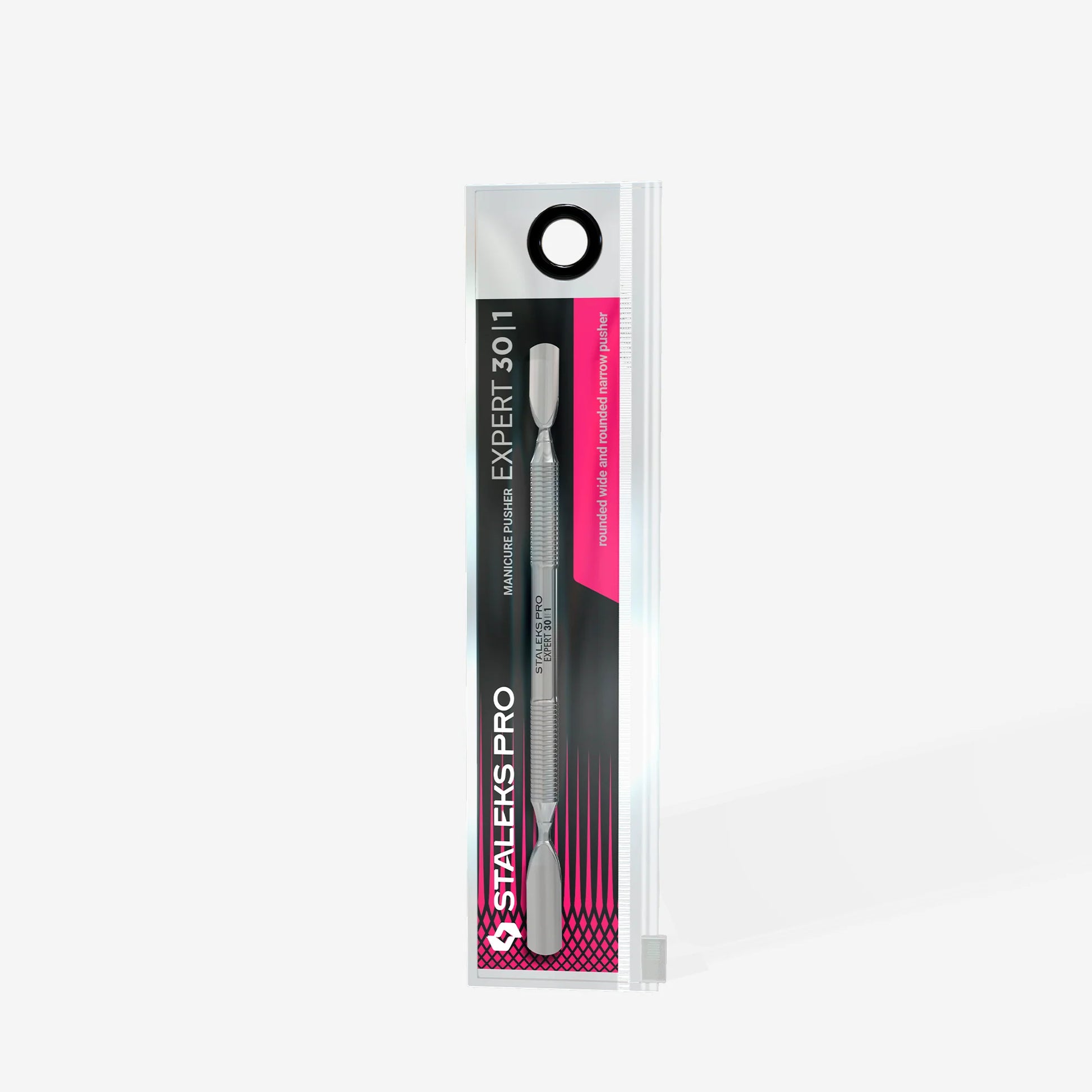 Manicure spatula (wide rounded pusher + narrow rounded pusher) Staleks Pro Expert 30 Type 1 - Pipa Cosmetics Staleks Pro