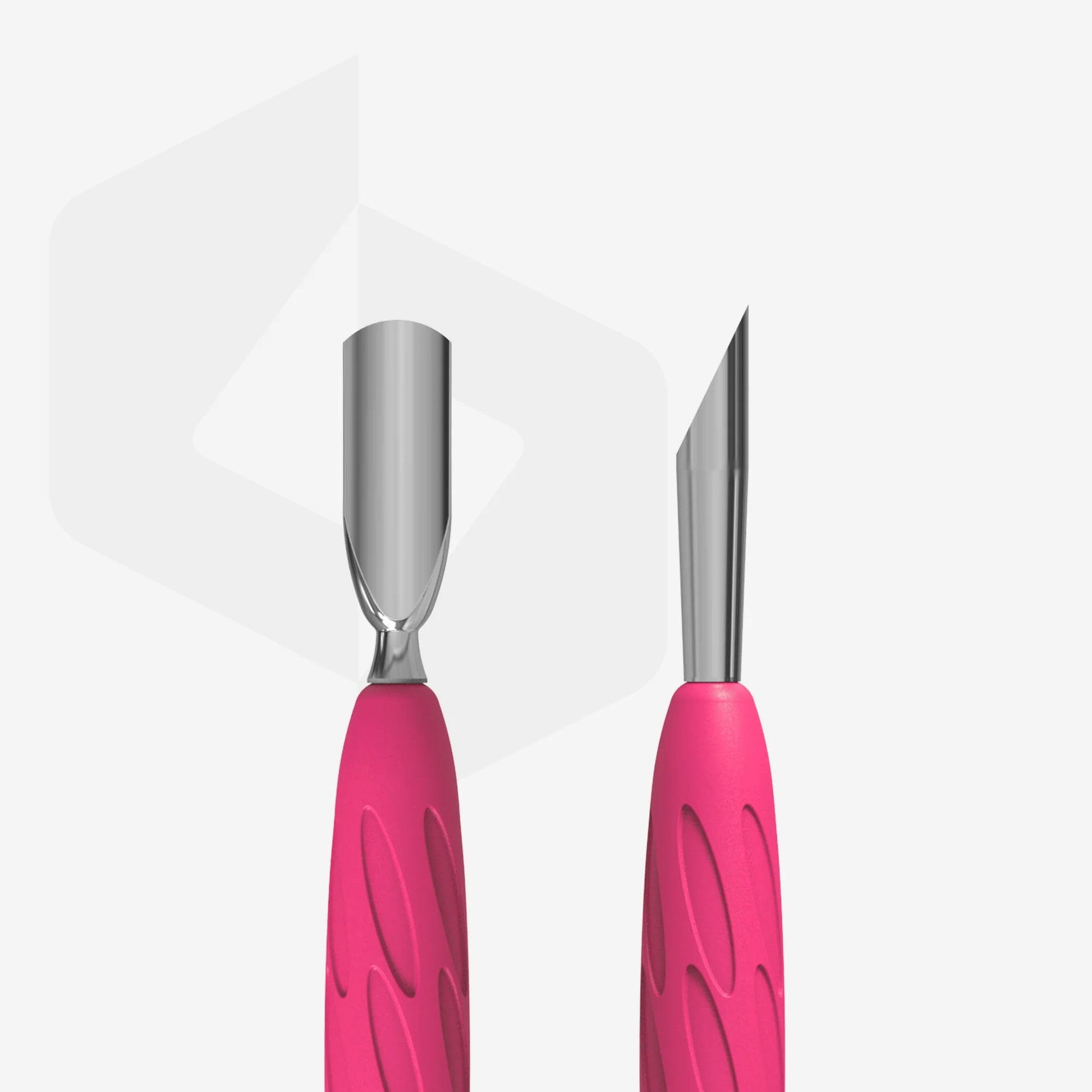 Manicure spatula with silicone handle "Gummy" UNIQ 10 TYPE 2 - Pipa Cosmetics Staleks Pro