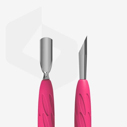 Manicure spatula with silicone handle "Gummy" UNIQ 10 TYPE 2 - Pipa Cosmetics Staleks Pro