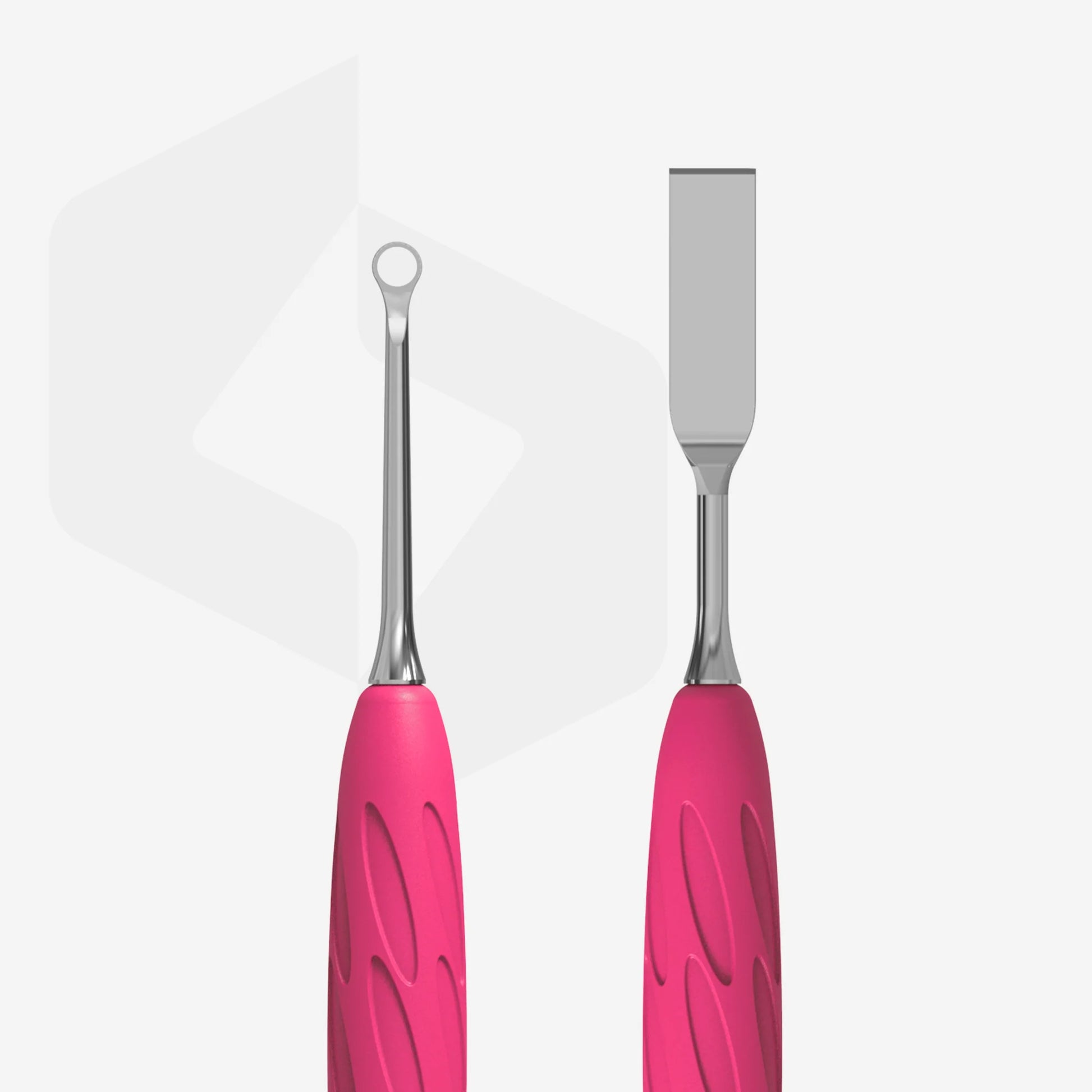 Manicure spatula with silicone handle "Gummy" UNIQ 11 TYPE 1 - Pipa Cosmetics Staleks Pro