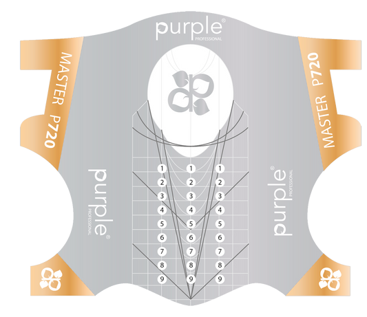 Master Nail Forms - Pipa Cosmetics Purple Professional®