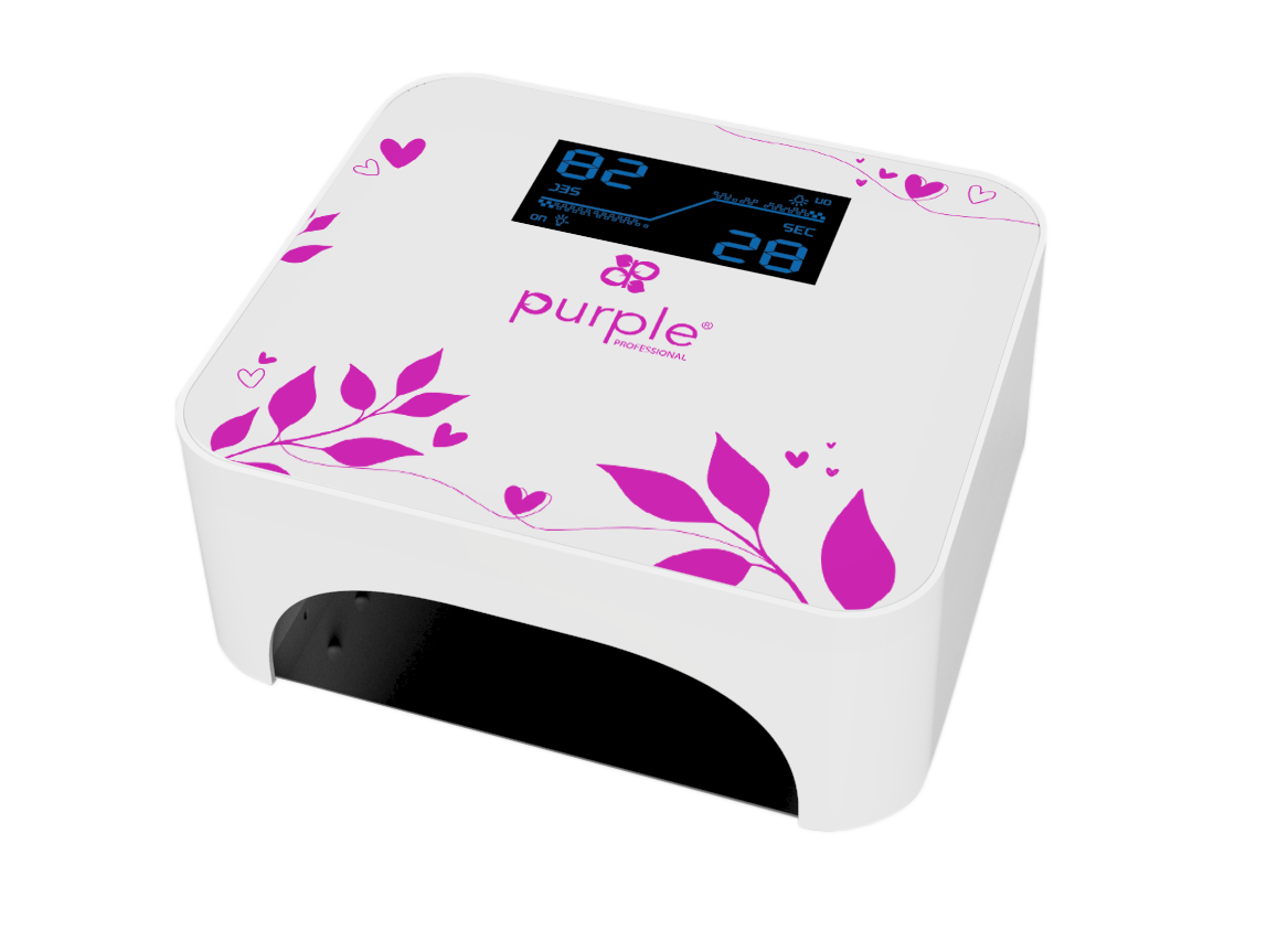 MultiLed Square Sensor 36W - Model 2 - Pipa Cosmetics Purple Professional®