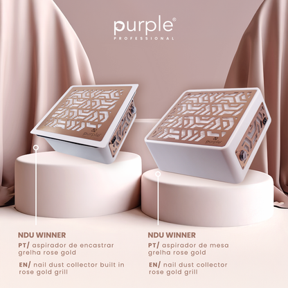 NDU Winner Nail Dust Collector White - Pipa Cosmetics Purple Professional®