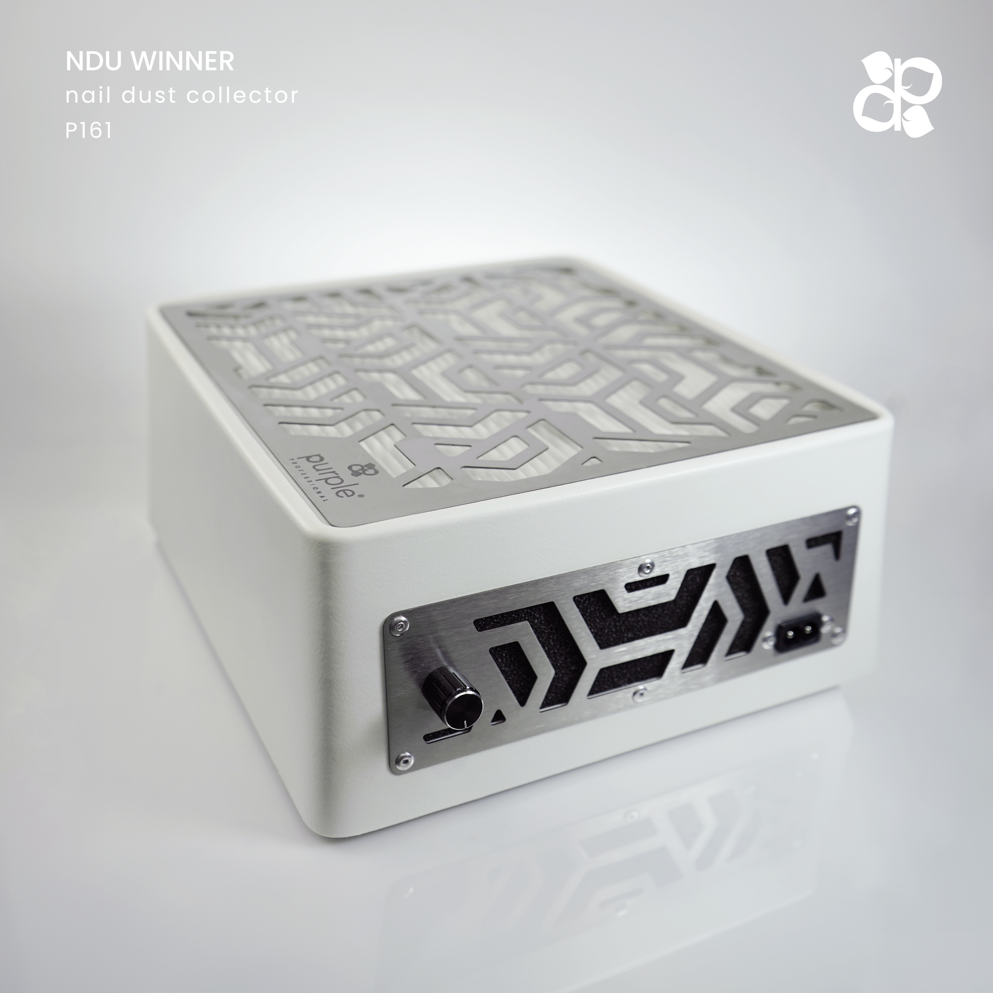 NDU Winner Nail Dust Collector White - Pipa Cosmetics Purple Professional®