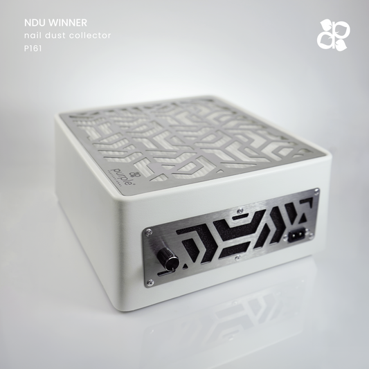 NDU Winner Nail Dust Collector White - Pipa Cosmetics Purple Professional®