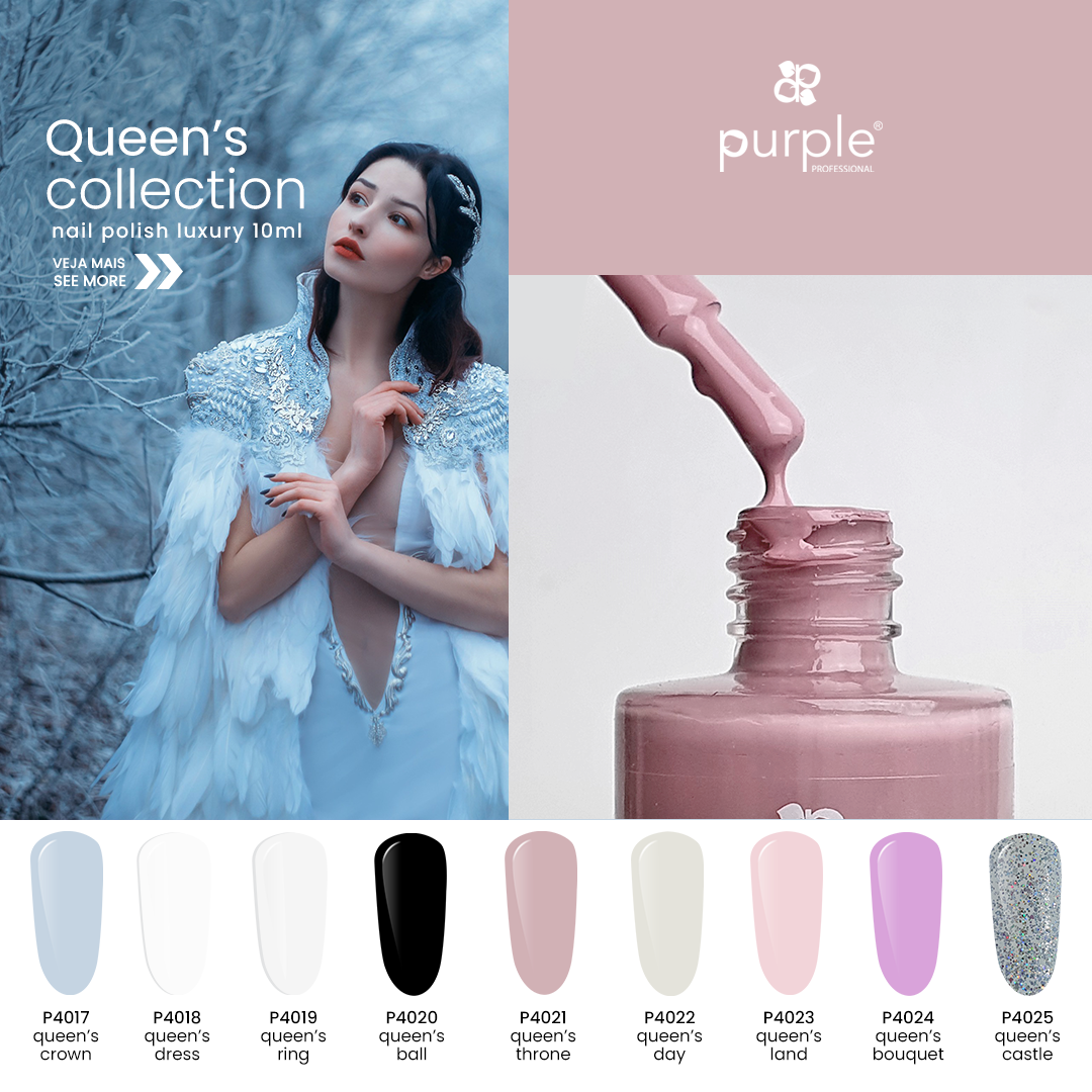 Nail Polish Luxury Queen's Dress