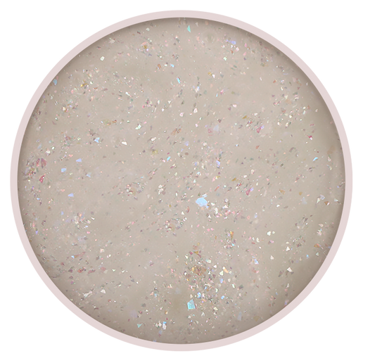 Acrygel White Mix Extreme Glitter - Pipa Cosmetics