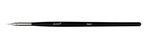 Nail Art Extra Thin Brush #000 (wooden handle) - Pipa Cosmetics Purple Professional®